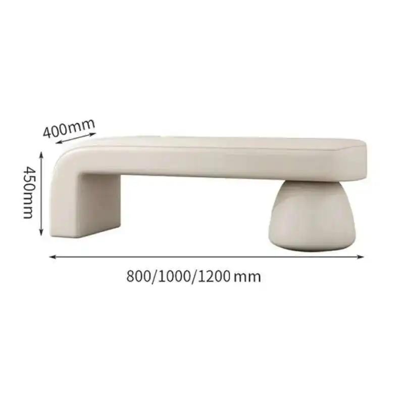 Tabouret Proxy pour chaussures, meubles de maison nordiques, chambre à coucher, bout de lit, piste, 