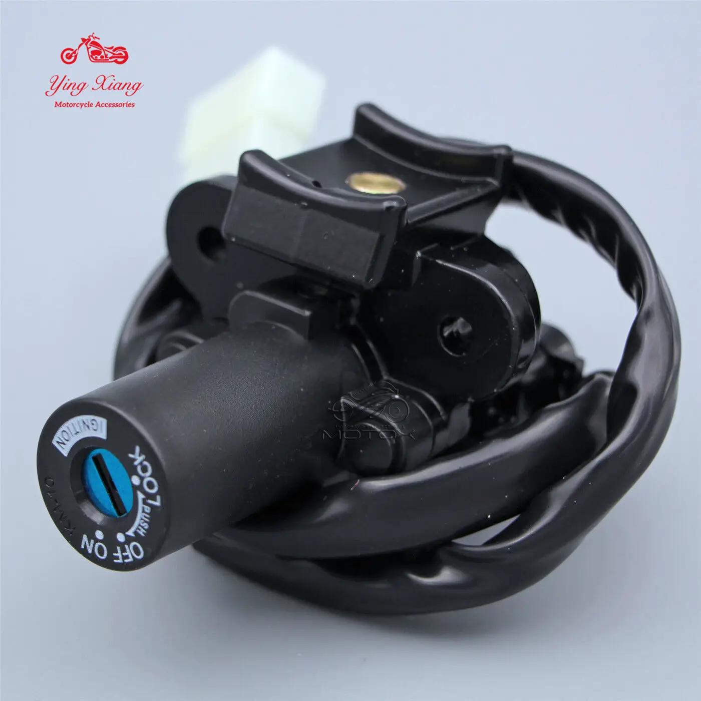 Jeu de clés de verrouillage de moto, interrupteur de ville, adapté pour Kawasaki ZZRfemelle ZZR400 1
