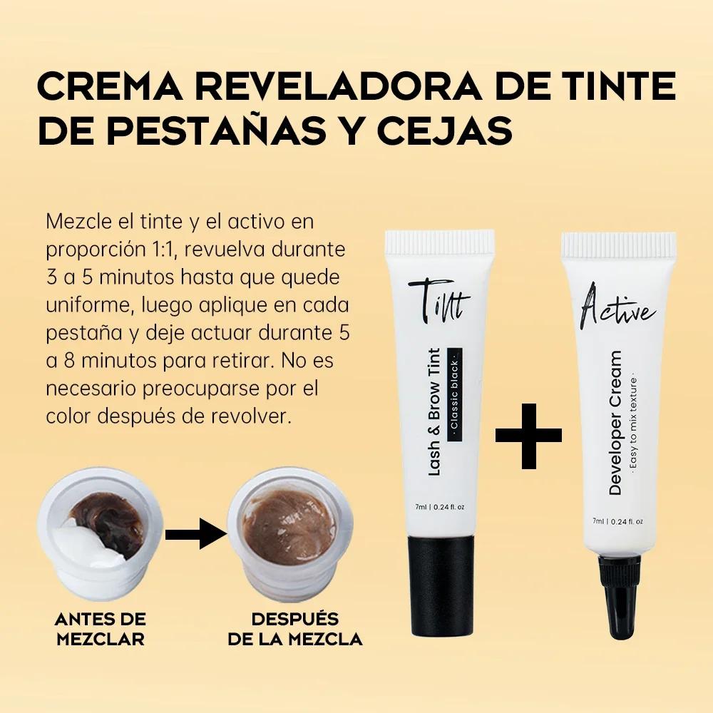 Gollee classique noir naturel cils levage Perm traitement ensemble de maquillage cils et sourcils te