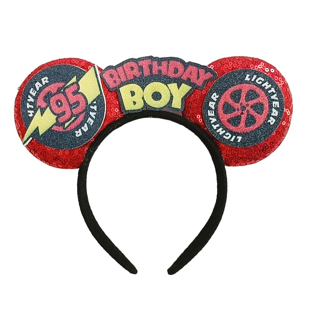 Voitures Mickey Mouse oreille bandeau 95 Flash cheveux accessoires parc d'attractions habiller garço