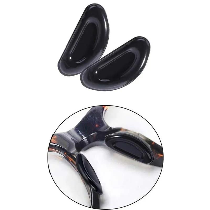 20 pièces plaquette nasale adhésive, plaquettes nasales pour lunettes bâton sur Silicone anti-dérapa