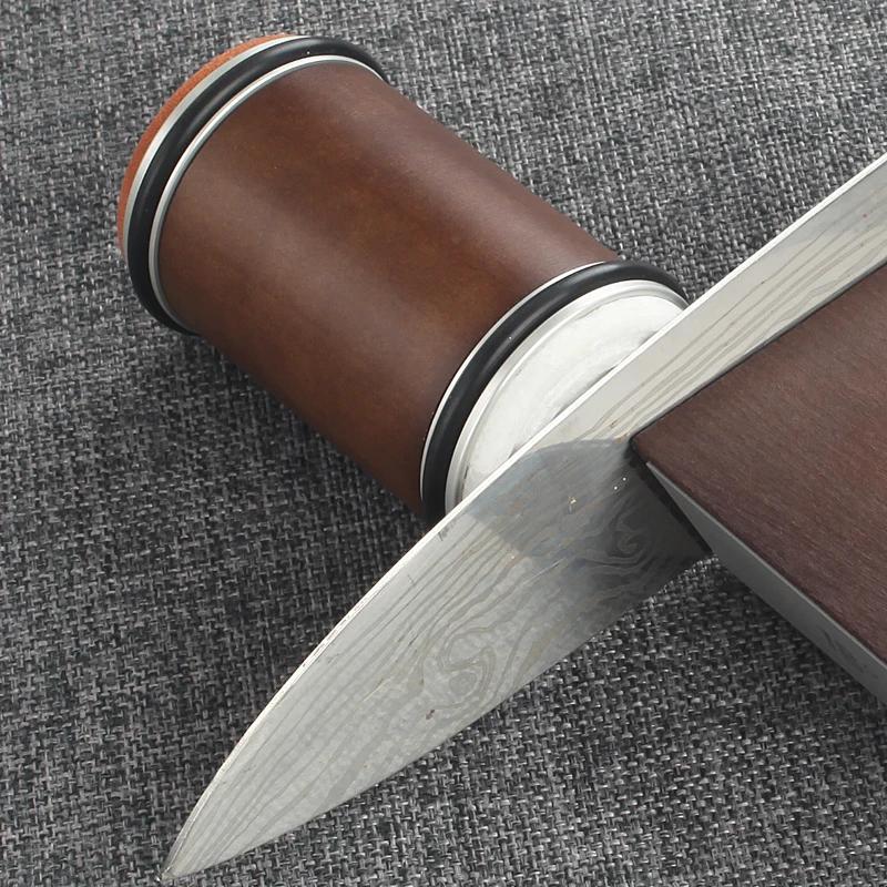Nouveau Affûteur de couteaux roulant en bois, 4 angles, 15/18/20/22 °   Affûteurs de rouleaux, systè