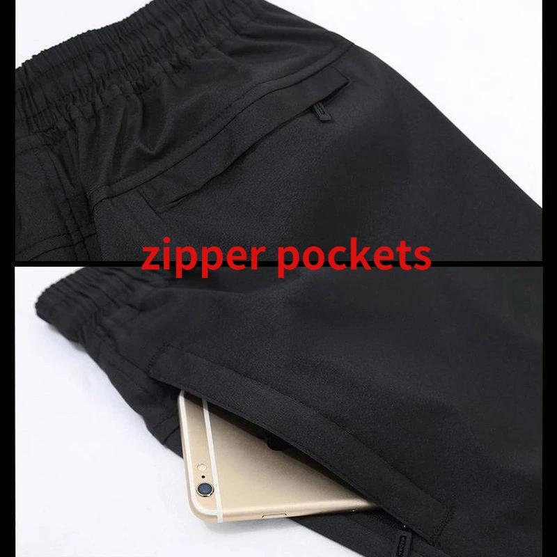 Pantalon de survêtement pour hommes, séchage rapide, respirant, pantalon de sport de printemps, tail