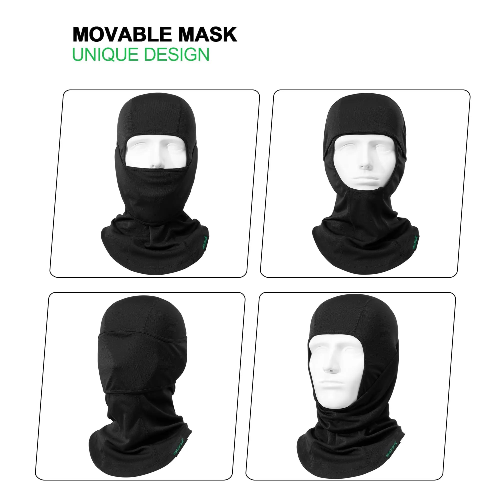 Cagoule masque de Ski couverture complète pour hommes et femmes masque complet respirant pour le Ski