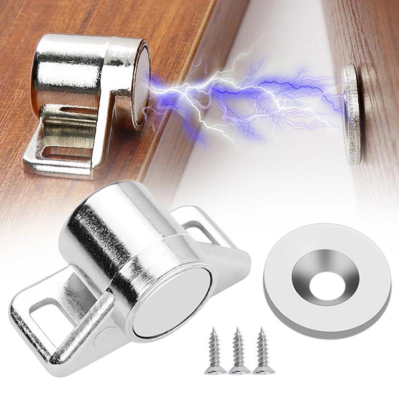 Loquet de porte d'armoire magnétique Ultra fin, bouchon de porte plus proche, accessoires de quincai