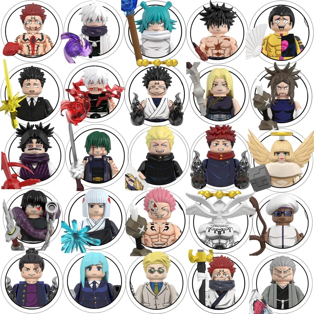 Boîte aveugle WM6201 WM6202 WM6139 WM6140 Jujutsu Kaisen, blocs de construction, Mini figurine d'act