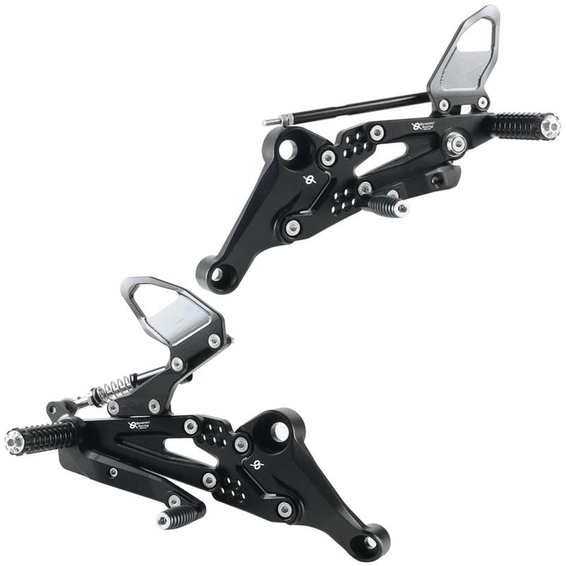 Repose-pieds arrière réglable CNC pour moto, pour Aprilia RS660/Tuono660 2021 2022 2023 2024 2025