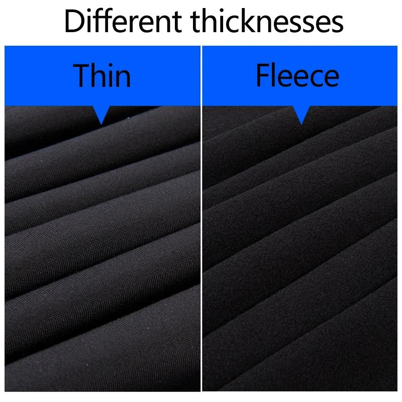 T-shirt à manches longues pour Homme, sous-vêtement thermique à col roulé, en molleton doux et fin d