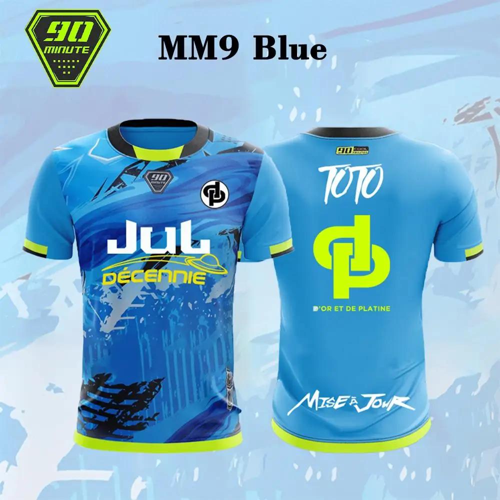 90 Minutes série MM9 JUL maillot de Football hommes été Sports de plein air maillot à séchage rapide
