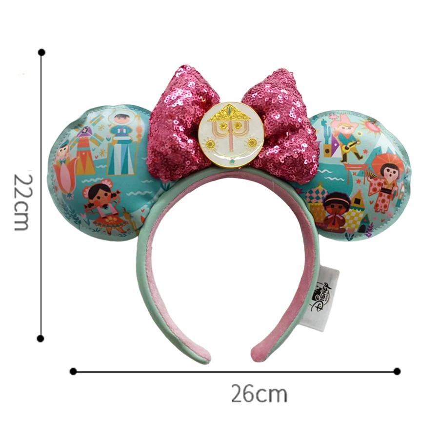 2025 Disney Mickey Minnie Mouse oreilles bandeau fête de vacances Cosplay bandeau oreilles COSTUME p