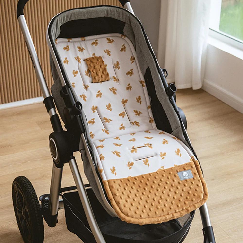Coussin de poussette universel respirant pour enfants, siège de chariot de voiture, matelas, couche-