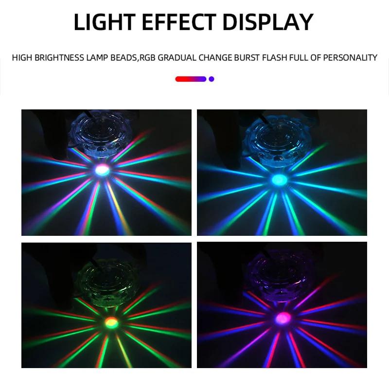 1 pièces moto LED châssis lumière RGB Flash lampe stroboscopique moto décoration atmosphère lumière 