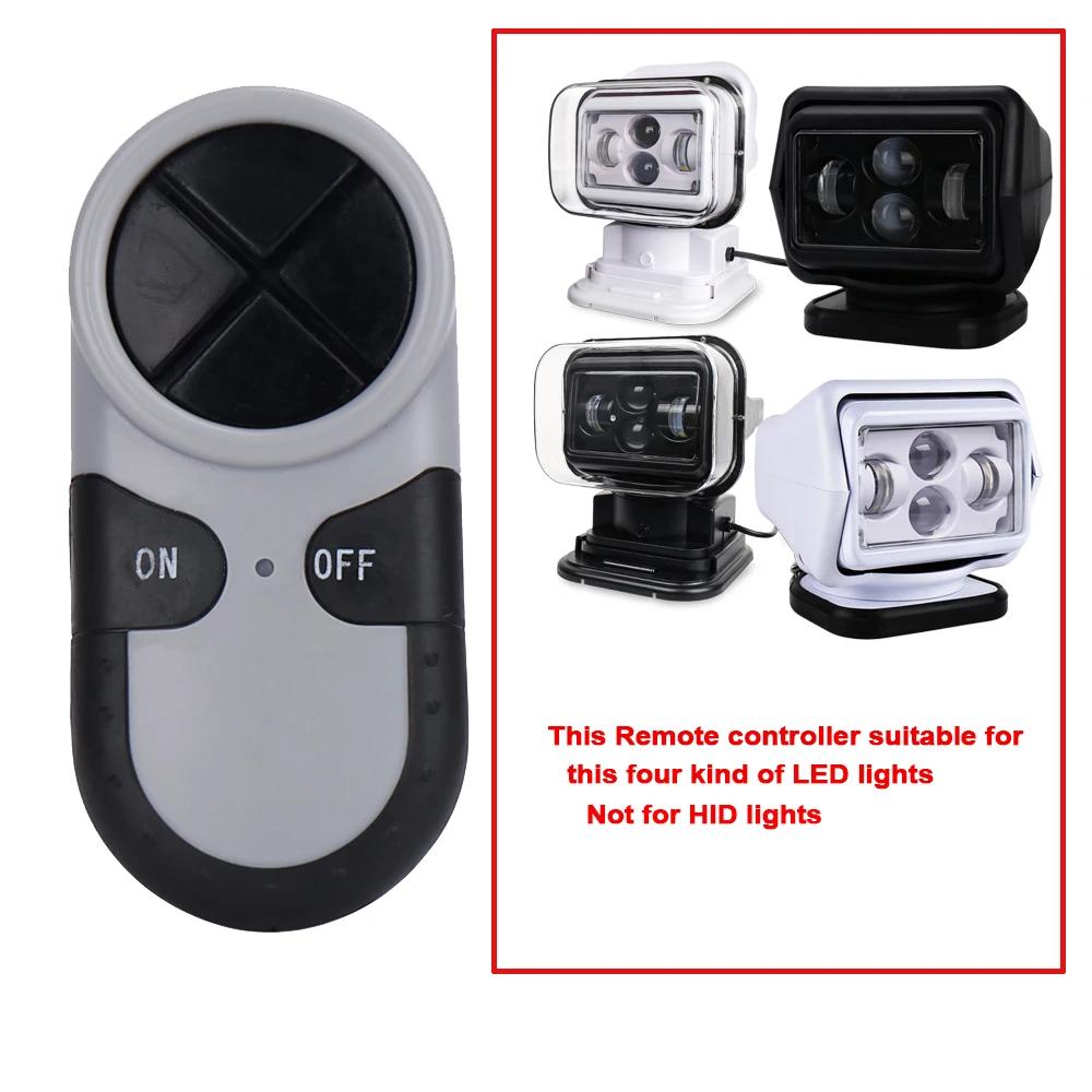 Télécommande pour voitures, bateau, Yacht, projecteur Led 45w à 60w, 1 pièce, batterie non incluse, 