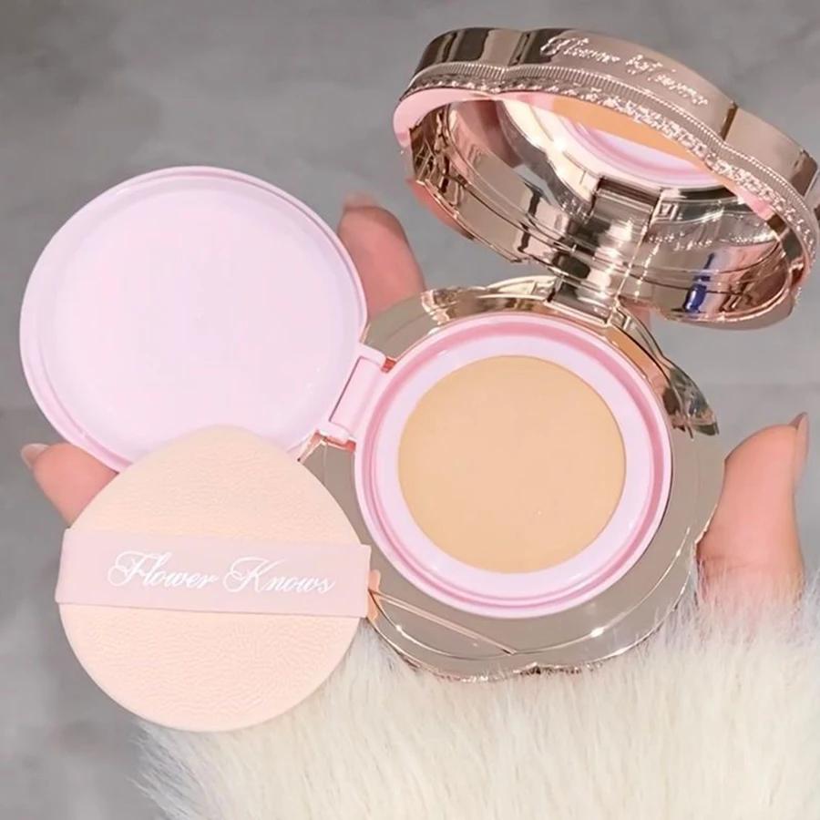 [Nouveau produit] Poudre de coussin d'air Bonnie Garden Flower Knows, peau délicate, correcteur de m