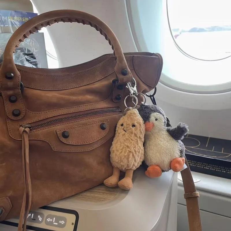 SHELKSBAG 2026 Automne – Sac à bandoulière en daim pour femme, style rétro et tendance, grande capac