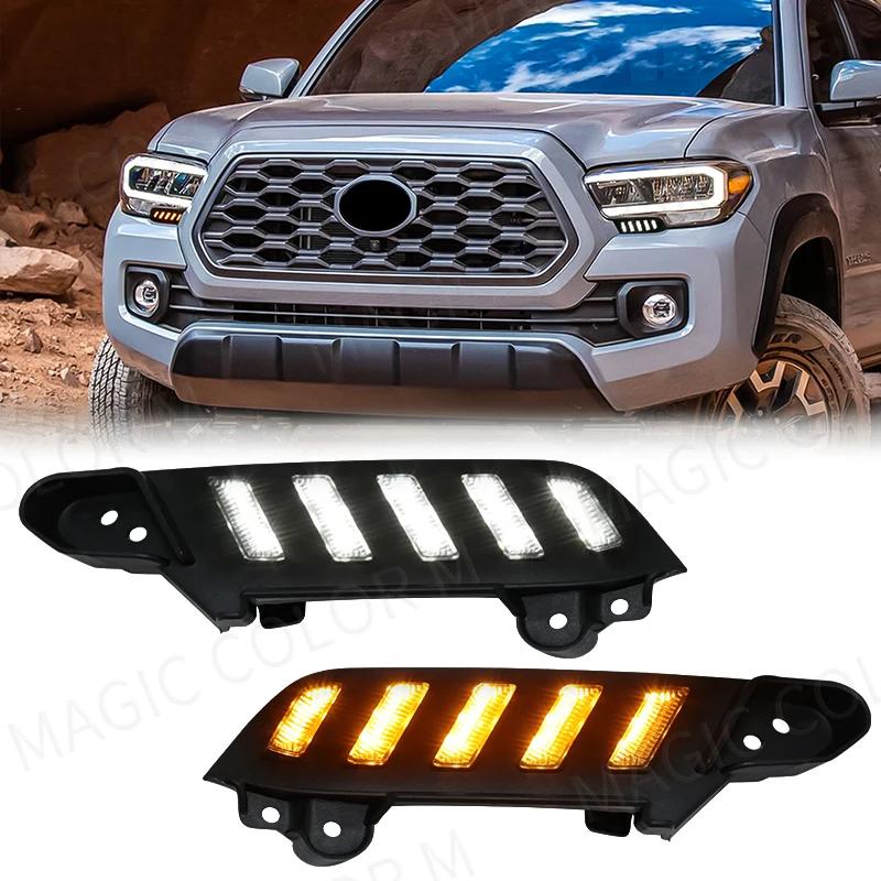 Pour Toyota Tacoma 2016 2017 2018 2019 2020 2021 2022 2023 LED feux diurnes blanc DRL feux diurnes j