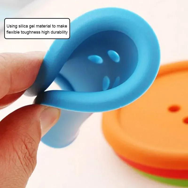 Dessous de verre rond créatif résistant à la chaleur, 1 pièce, coussin isolant antidérapant, tapis d