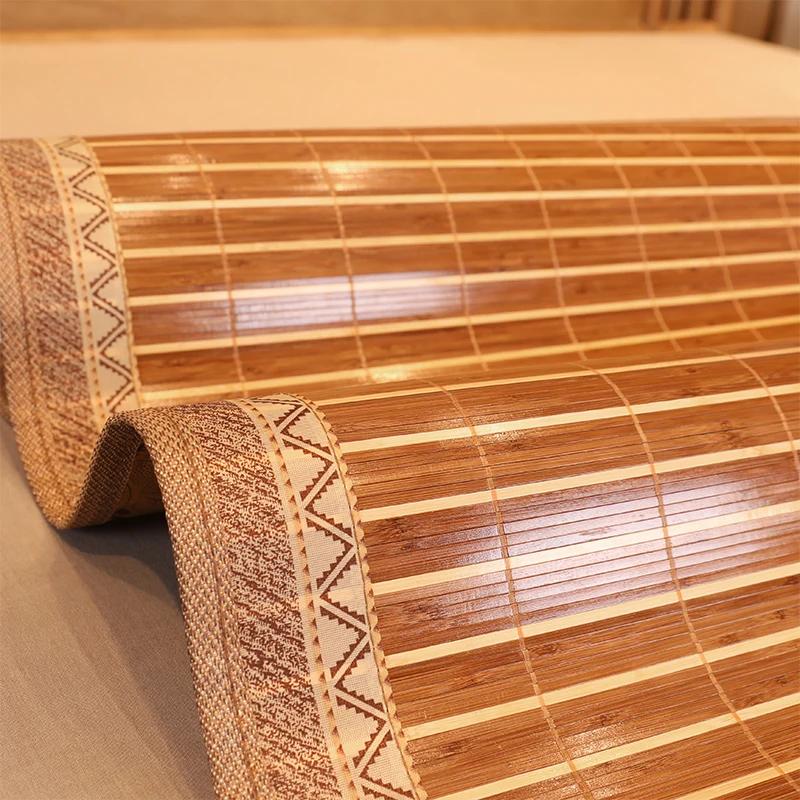 Matelas de dortoir étudiant en soie glacée, virus cool, été, sommeil nu, tr/min, virus à double usag