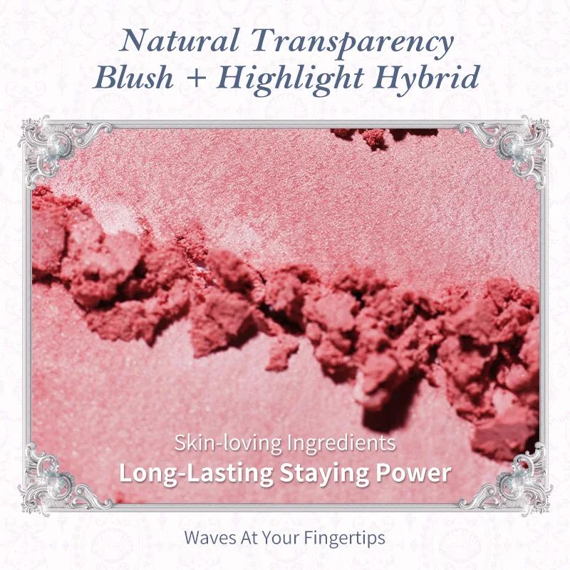 Flower Knows Shell's Jewel Collection Blush en satin de soie