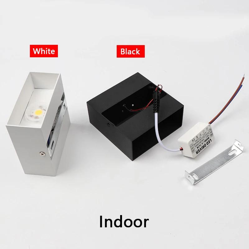Applique murale LED imperméable conforme à la norme IP65, en aluminium, luminaire décoratif d'intéri