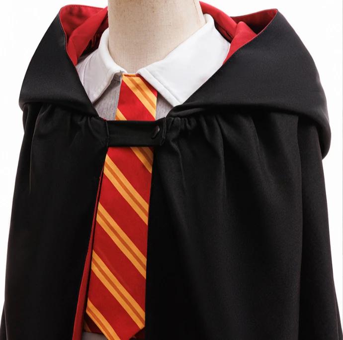 Costume de sorcière pour enfants, robe de sorcière inspirée de Hogwarts, tenue de cosplay pour fille