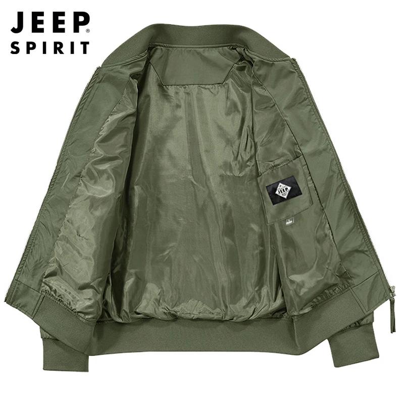 Jeep esprit pilote veste extérieure col montant vêtements de travail costume de baseball hommes prin
