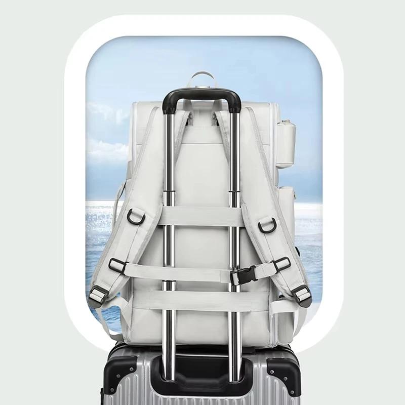 Sac à dos multi-poches pour ordinateur portable pour homme, grande capacité, voyage d'affaires, baga