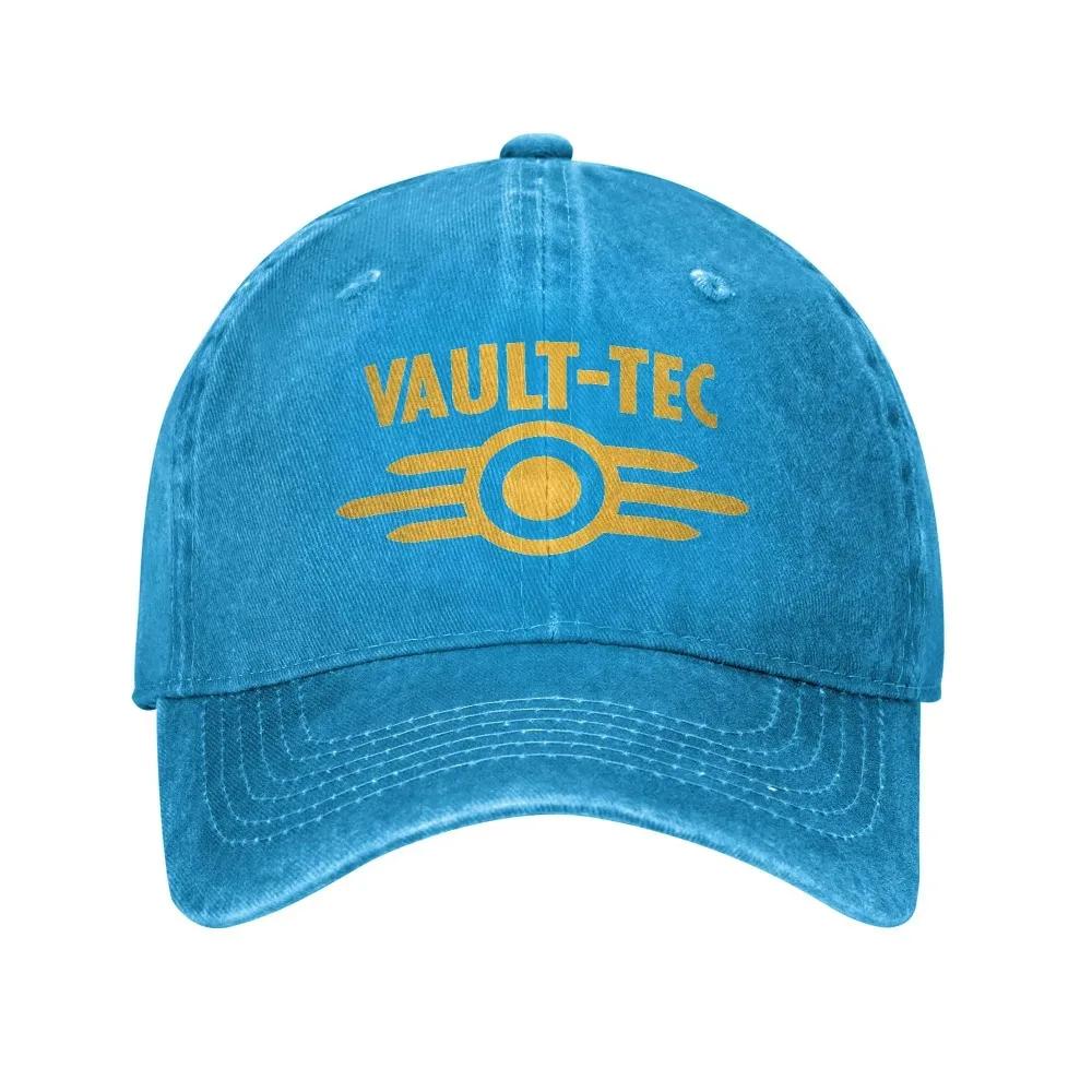 Vault Tec Logo Fallouted Game Sun Casquette de baseball Unisex-Adolescents Design Hip Hop Chapeau Ét