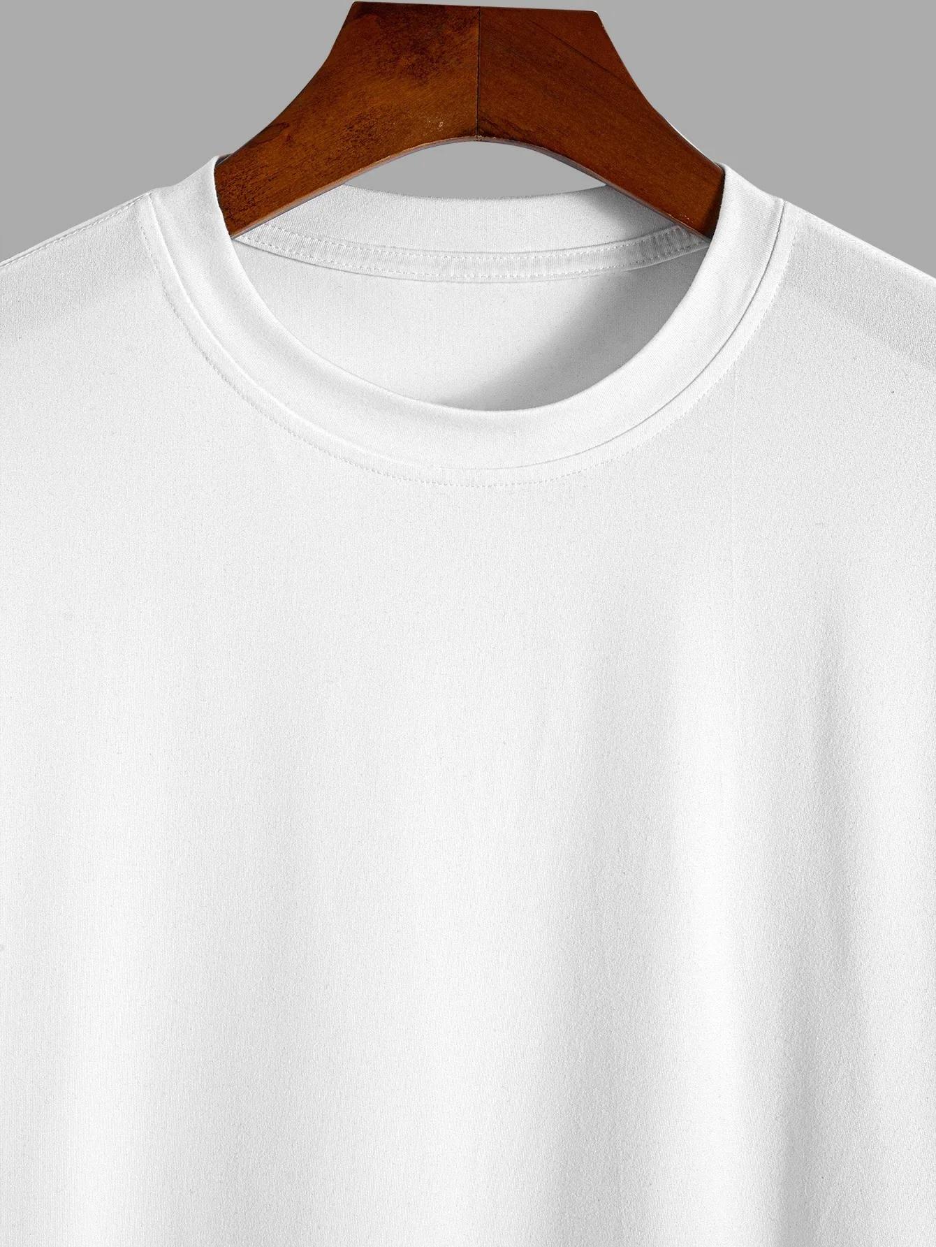 T-Shirt imprimé Mickey Mouse pour hommes, vêtements d'été décontractés, mignons, à manches courtes, 