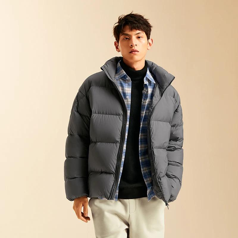 Semir doudoune hommes hiver trois résistant au vent imperméable résistant aux taches épais col monta