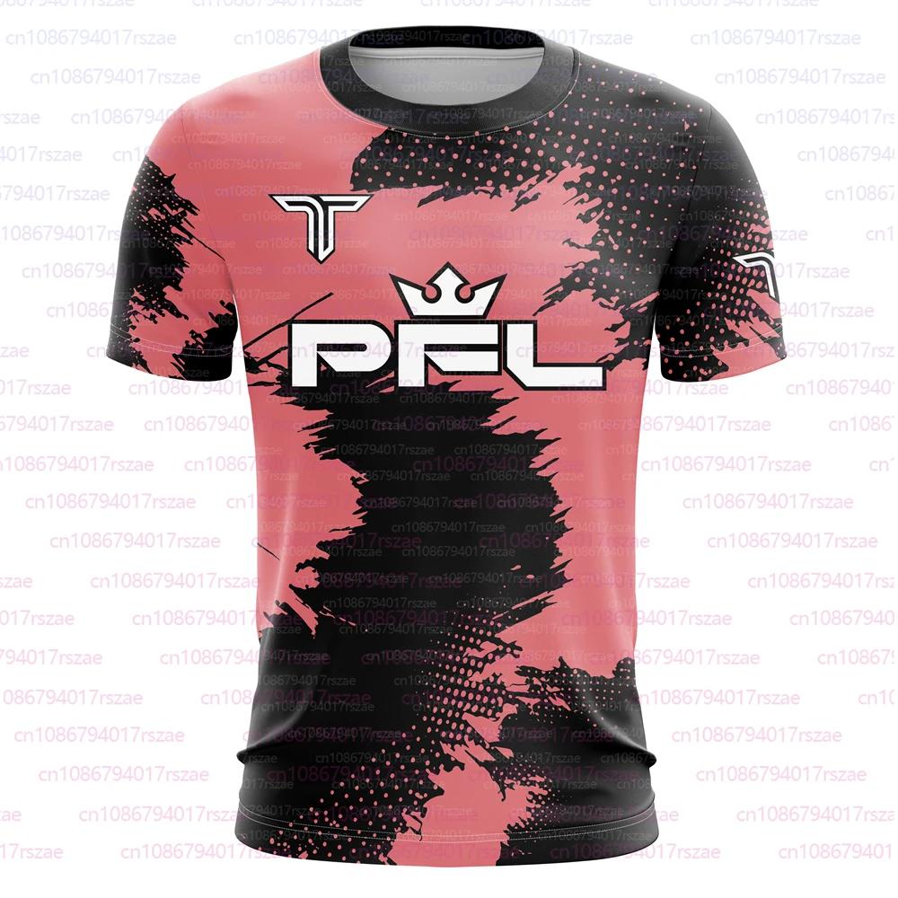 PFL Walk 2025 maillot de boxe hommes été Sparring MMA uniforme vêtements Sports de plein air à manch