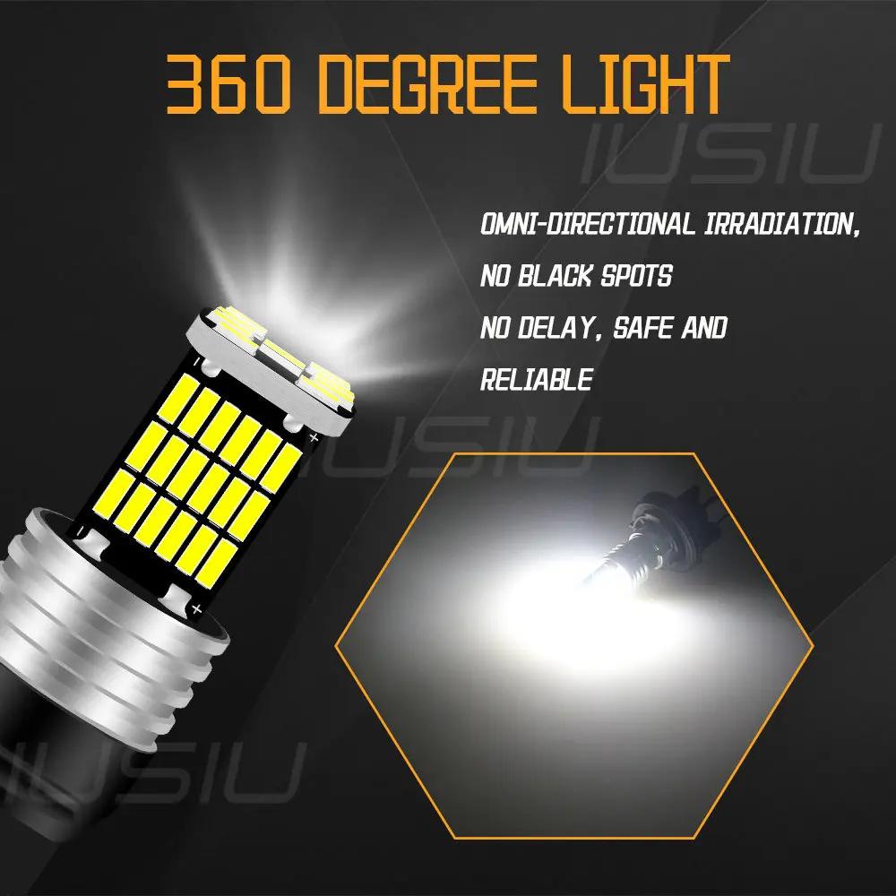 IUSIU-Lampe de signalisation de stationnement de frein de voiture, ampoule LED, P21W, T15, W16W, 115