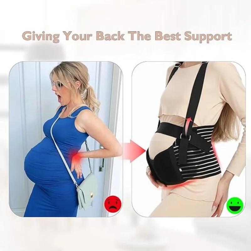 Ceinture de maternité, soutien de grossesse, reliure abdominale respirante, ceinture de taille régla