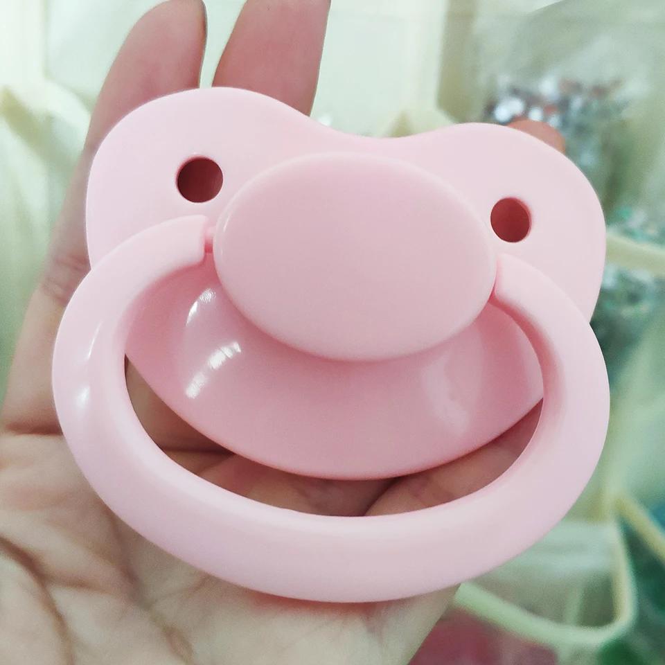 100% fait à la main mignon petit ours modèle adulte bébé sucette Silicone taille adulte sucette papa