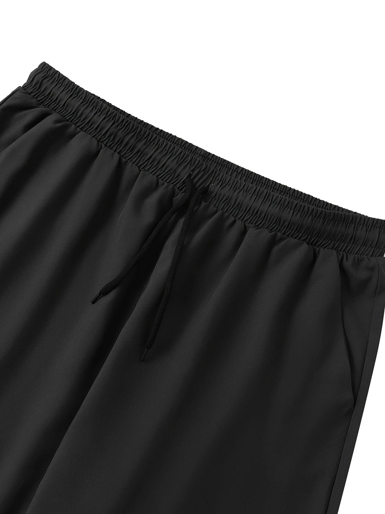 Pantalon de jogging décontracté pour homme, nouvelle collection printemps/été, couleur unie, fin, à 