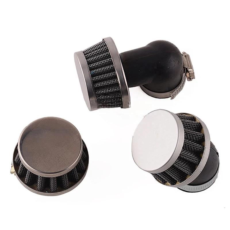 Filtre à Air universel 28mm 32mm 35mm 38mm 42mm ATV Scooter Pit Dirt Bike droit incurvé droit Mini é