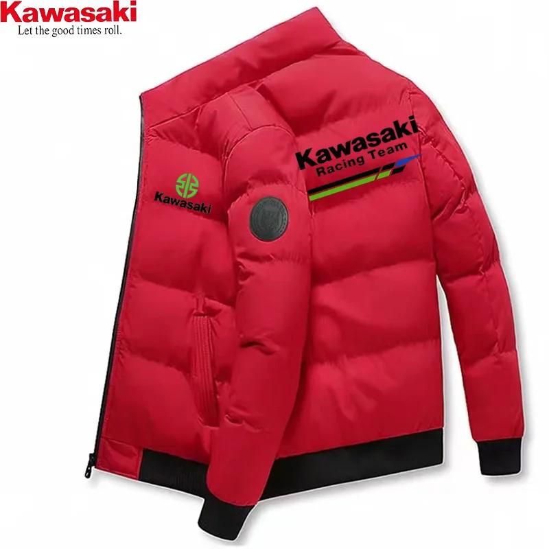 Kawasaki nouvelle veste épaisse, veste chaude en coton, veste de sport d'hiver décontractée, veste c