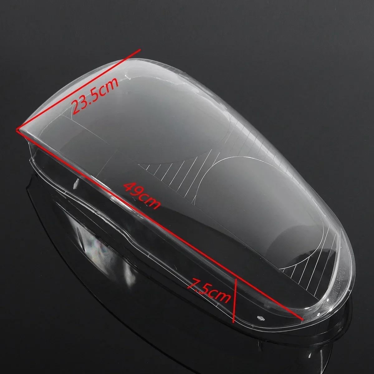 Paire de phares avant, coque d'objectif, couvercle de lampe, abat-jour Transparent pour Volkswagen G