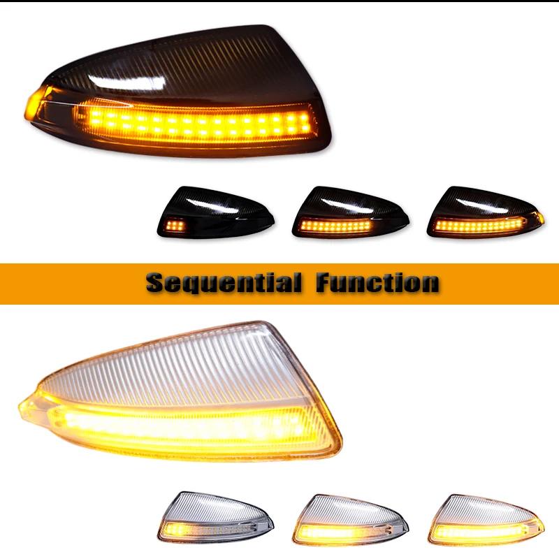 Clignotant dynamique LED, indicateur de rétroviseur latéral, pour Mercedes Benz classe C W204 S204 V