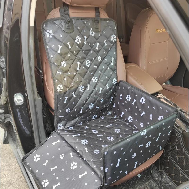 CAWAYI – niche de transport pour chien et chiot, sac de voyage en voiture, hamac pliable, imperméabl