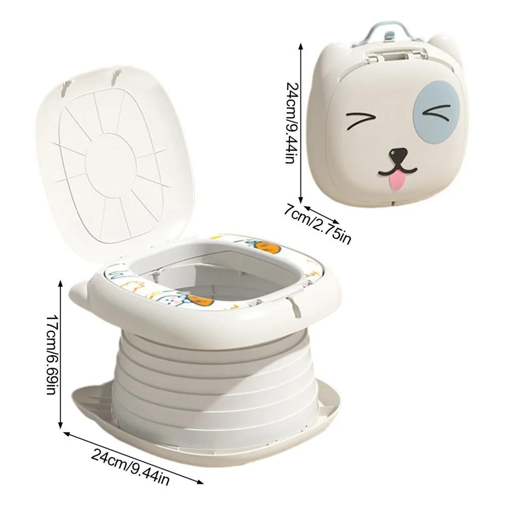 Siège de toilette portable pliable pour enfants, chaise de camping pour tout-petits, idéal pour les 