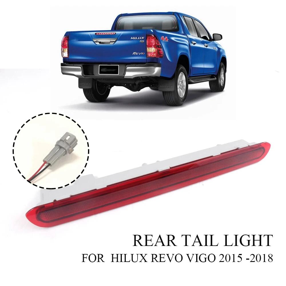 3ème feu de Stop dynamique, feu arrière rouge pour Toyota Hilux Revo Vigo 2015 2016 2017 2018