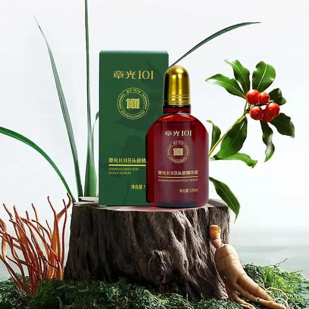 Lotion pour cheveux du cuir chevelu, 120ml, Essence de Ginseng et de gingembre, liquide, revitalisan