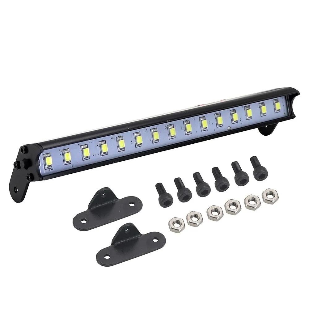 Barre lumineuse Led pour toit de voiture Rc, projecteur 53-149mm pour 1/10 Trxxas Trx4 Defender Trx6