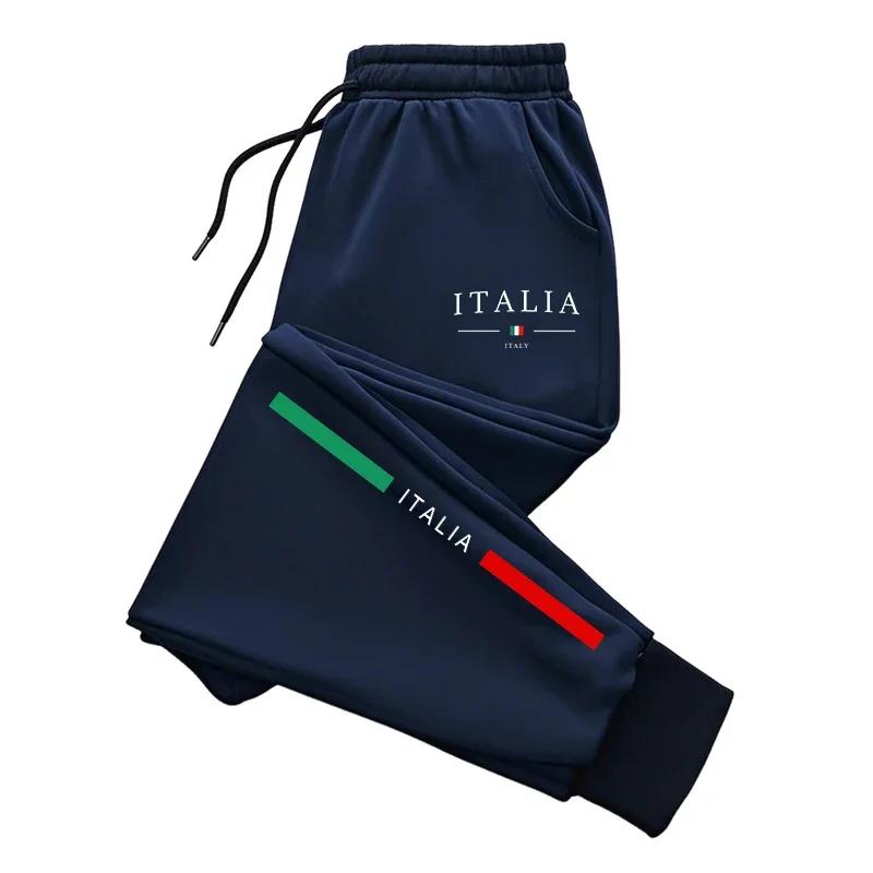 2025 offre spéciale italie imprimer pantalons de survêtement de haute qualité mâle quotidien sport d