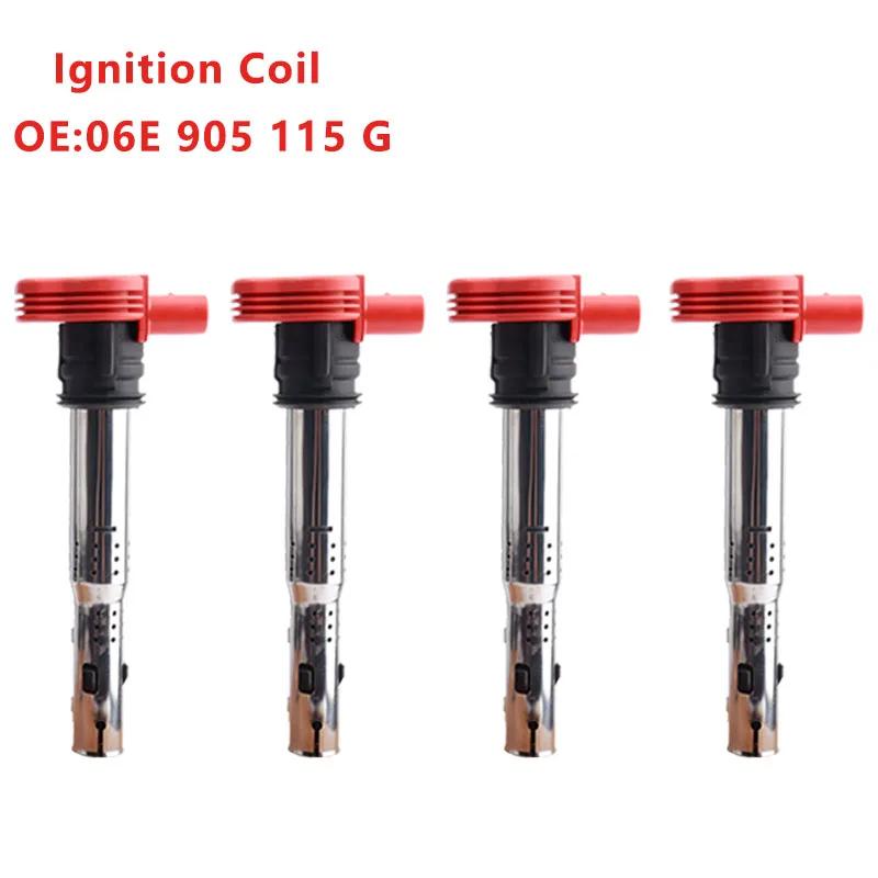 Bobine d'allumage de voiture, 1/2/3/4 pièces, pour VW Jetta Golf Passat Tiguan CC pour Audi A3/4/5/6