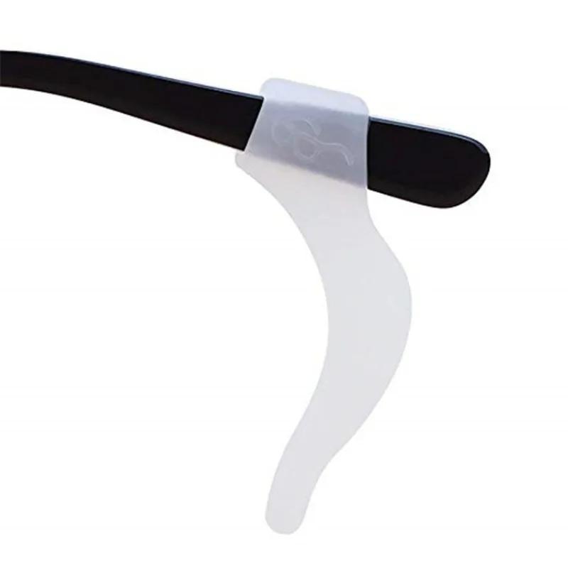 Crochets d'oreille anti-chute en silicone pour femmes et hommes, manchon d'oreille de jambe de lunet