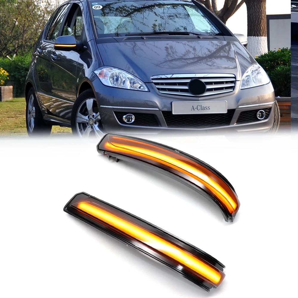 Pour Mercedes Benz classe A B W169 W245 Faceelift LED rétroviseur latéral dynamique clignotant lampe