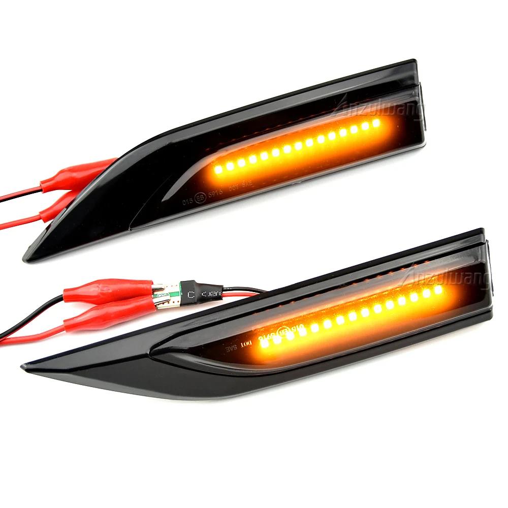 Marqueur latéral LED séquentiel dynamique 2x, clignotant et indicateur répéteur pour VW Transporter 