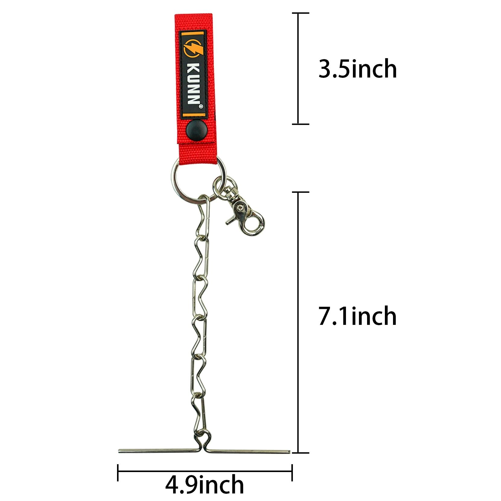 KUNN Porte-ruban électrique, string à ruban à double usage, chaîne porte-ruban rapide améliorée pour